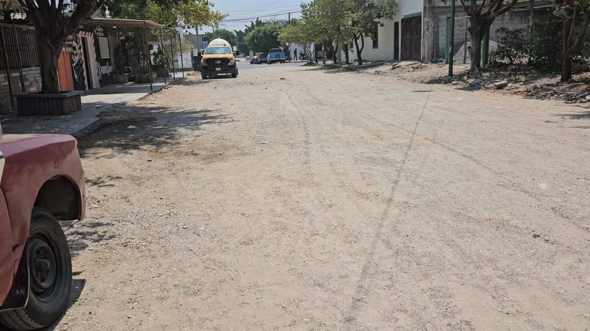 colonia terán sin agua